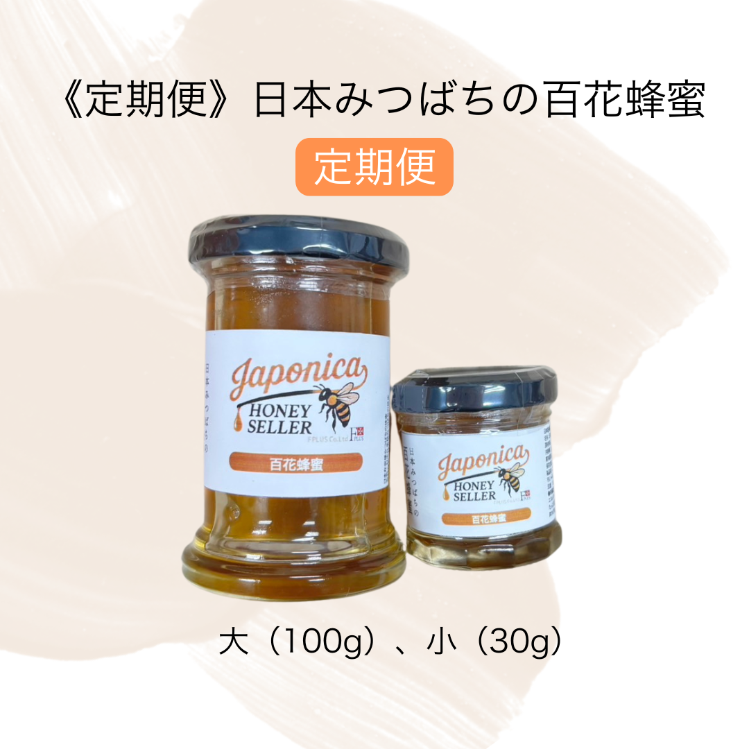 【定期購入】【送料無料】はちみつ定期便(日本みつばちの百花蜂蜜)