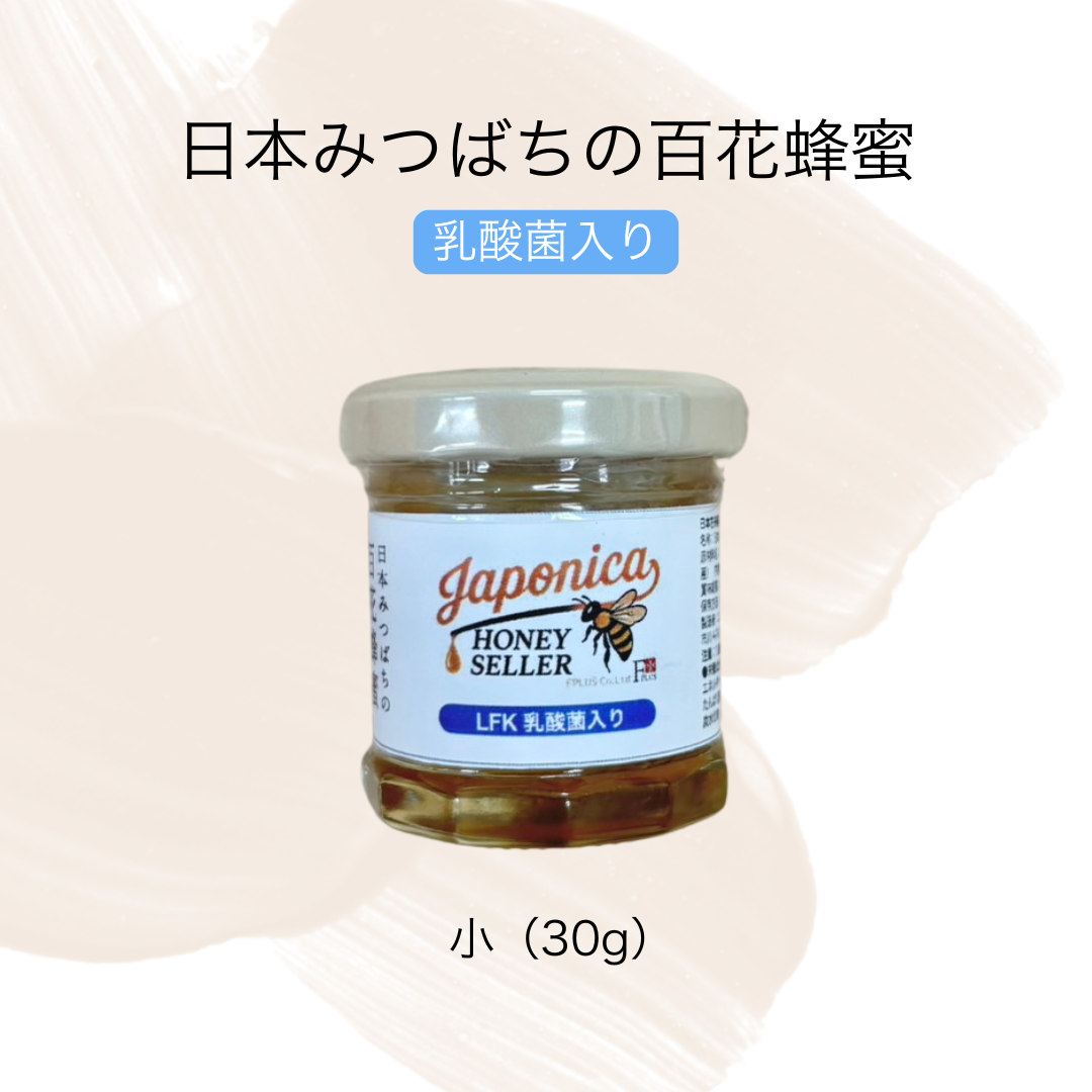 【お試し3種セット】超希少!純度100% 日本みつばちの国産生蜂蜜 (小) 30g ×3個