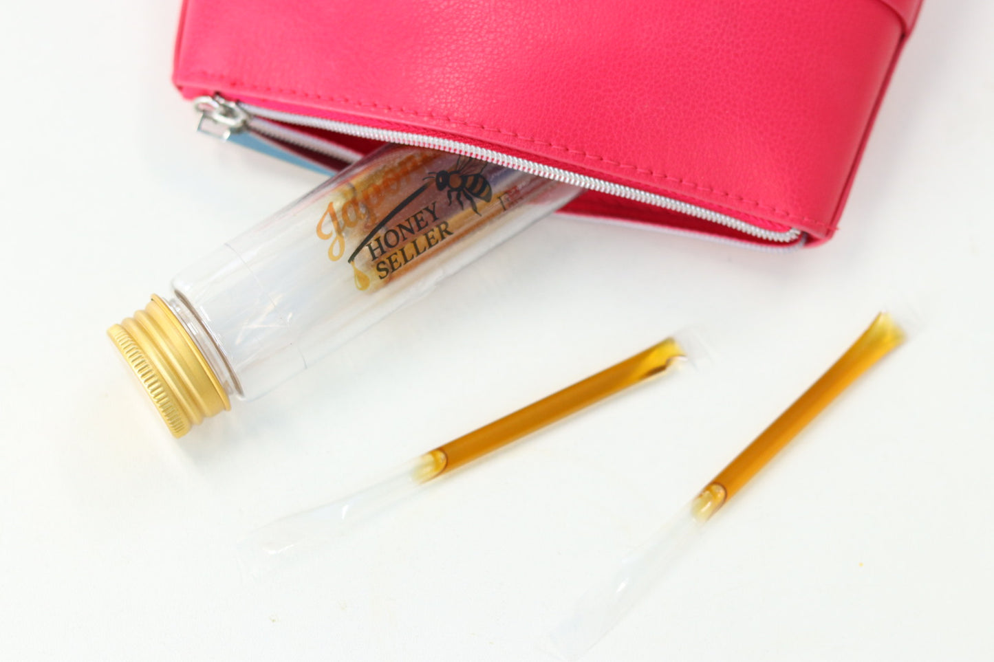 【携帯にも便利】スティックタイプ蜂蜜(レフィル100本)超希少!純度100% 日本みつばちの国産生蜂蜜が使い切りスティックタイプに!